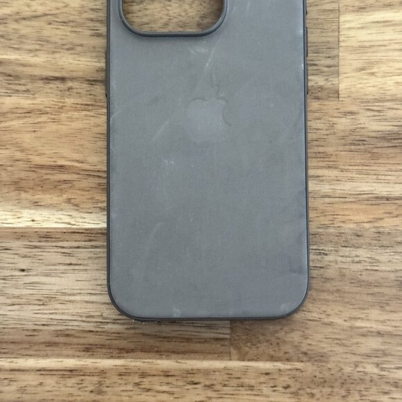 OEM Genuine Apple iPhone 15 Pro 6.1" Fine Woven Case in Taupe MagSafe - Picture 3 of 10